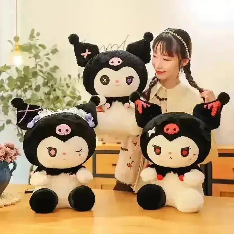 Dark Devil Kuromi Plush Toy