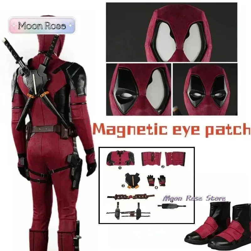 Deadpool Cosplay Full Body Costume Mask