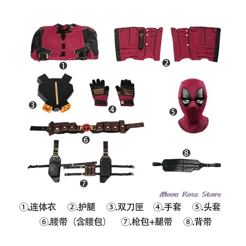 Deadpool Cosplay Full Body Costume Mask - Image 16