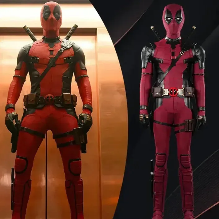 Deadpool Cosplay Full Body Costume Mask - Image 2