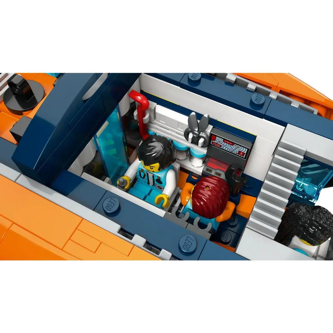 Deep-Sea Explorer Submarine Blocks (942 Pcs) - Image 6