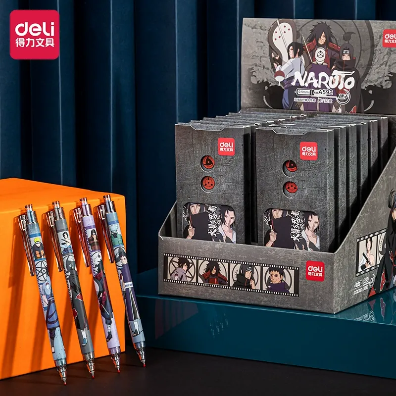 Deli A592 Naruto Gel Pen (Set of 4) - Image 2
