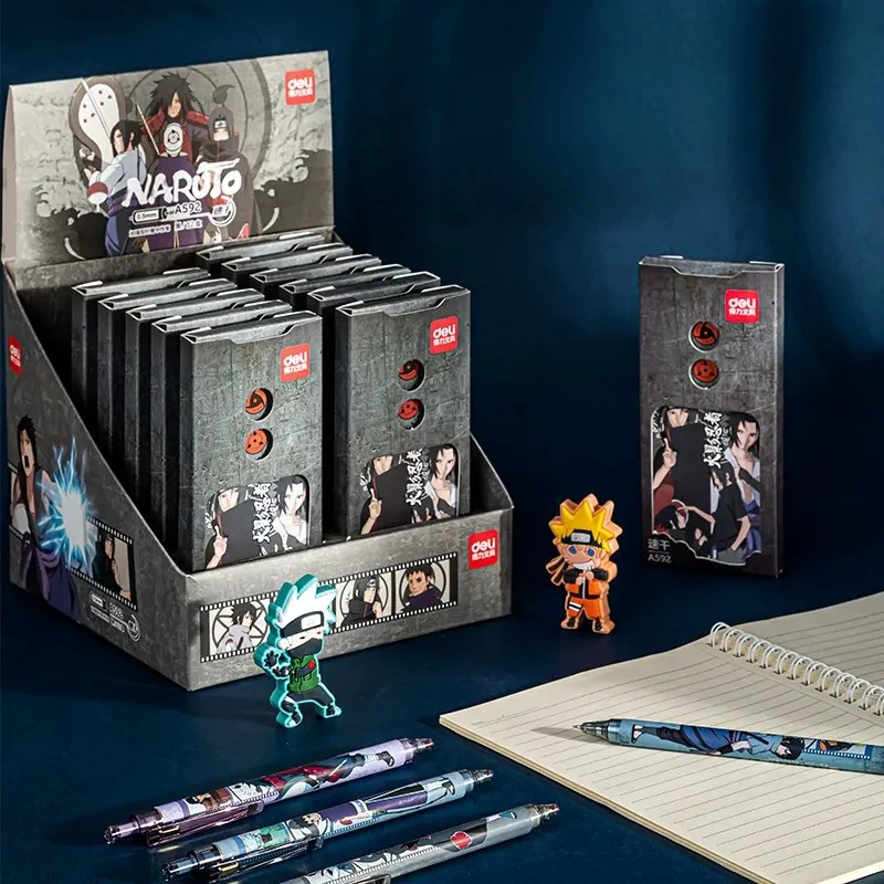 Deli A592 Naruto Gel Pen (Set of 4) - Image 3