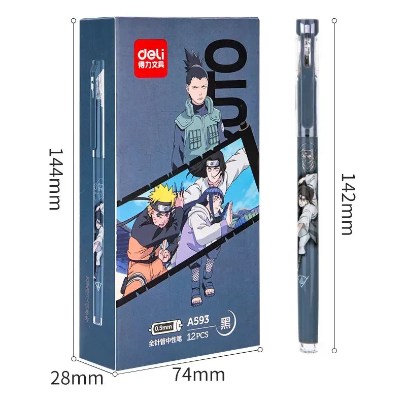 Deli Naruto Quick-Dry Gel Pen (Set of 3) - Image 4