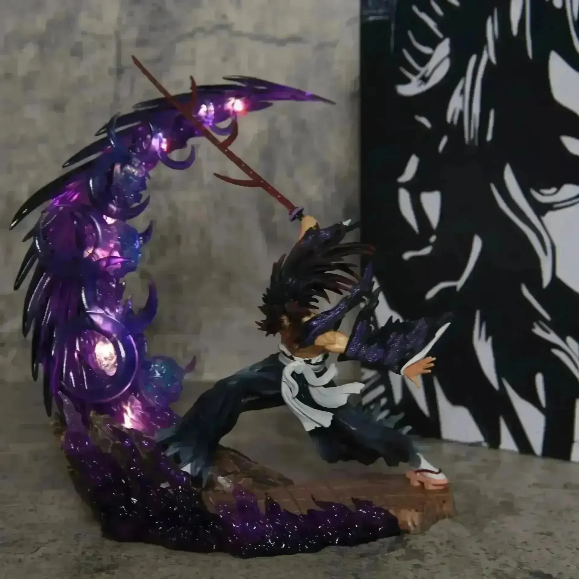 Demon Slayer Kokushibou vs. Yoriichi Action Figure (23 cm) - Image 7
