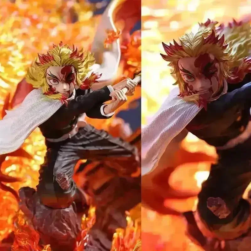Demon Slayer Rengoku Kyoujurou Action Figure (27 cm) - Image 2