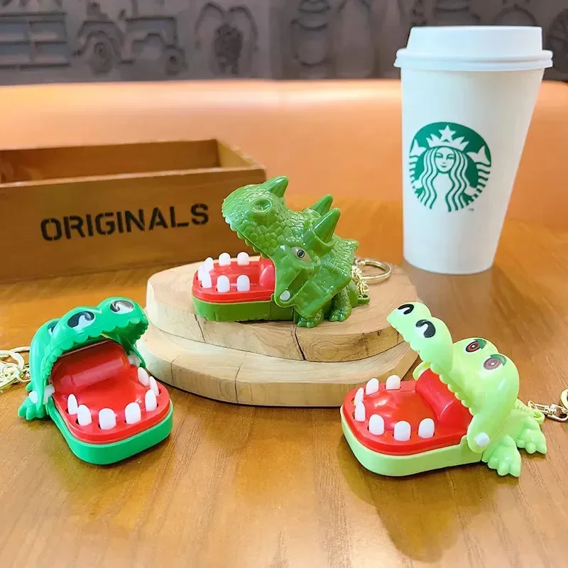 Dino & Croc Finger Game Keychain - Image 2