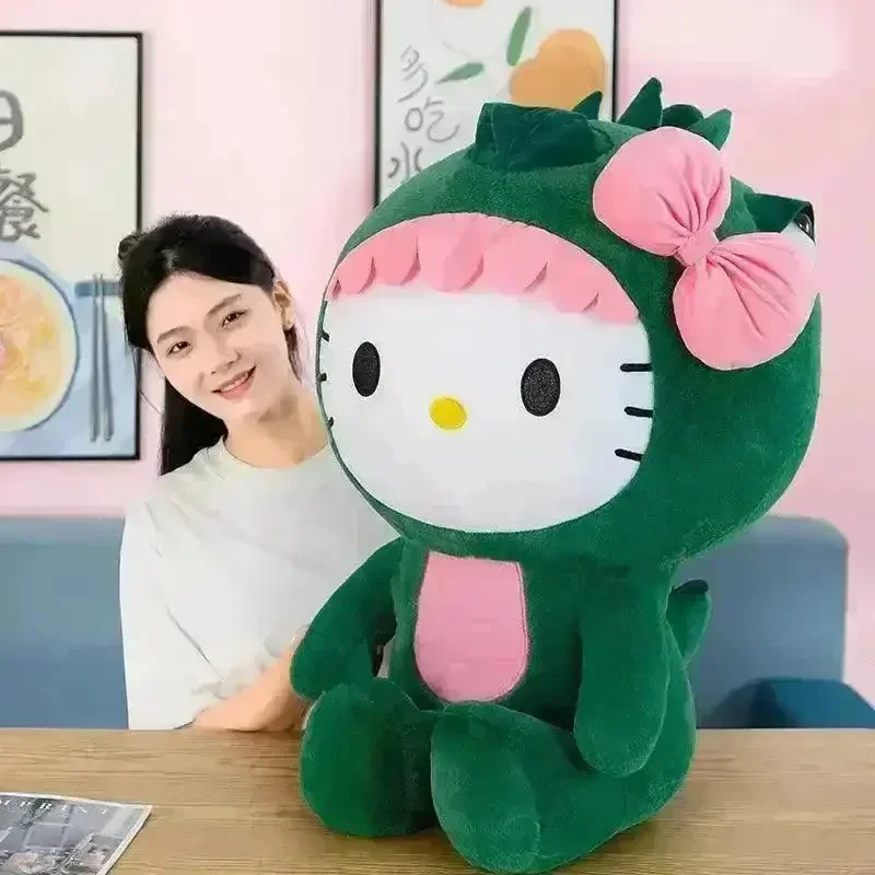 Dino Hello Kitty Plush Toy - Image 4
