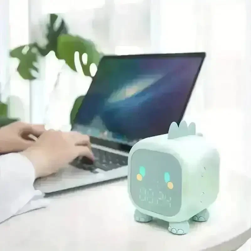 DinoMite Voice-Activated LED Alarm Clock - Image 2