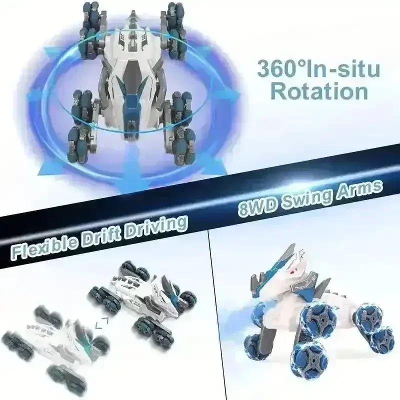 Dinosaur Shaped Gesture Movement RC Stunt Car - Image 5