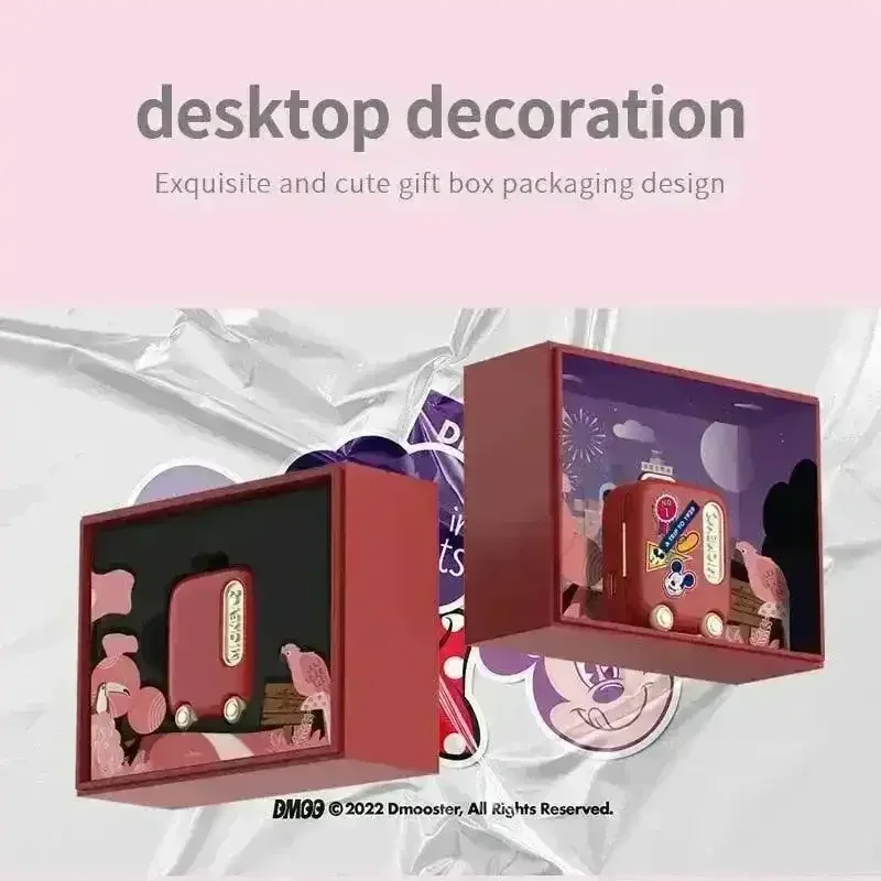 DSNY D03 Suitcase Design Bluetooth Earphones - Image 3