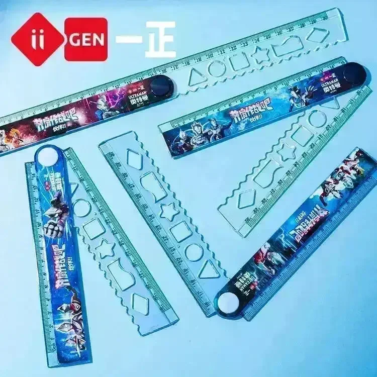 DSNY MRVL Folding Ruler with Shapes (30 cm) - Image 3