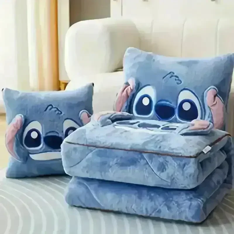 DSNY Stitch 2 in 1 Pillow and Blanket Set - Image 5