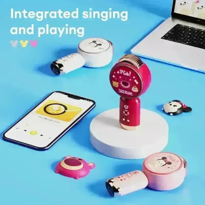 DSNY YG-10 Fan Shaped Portable Karaoke Speaker - Image 5