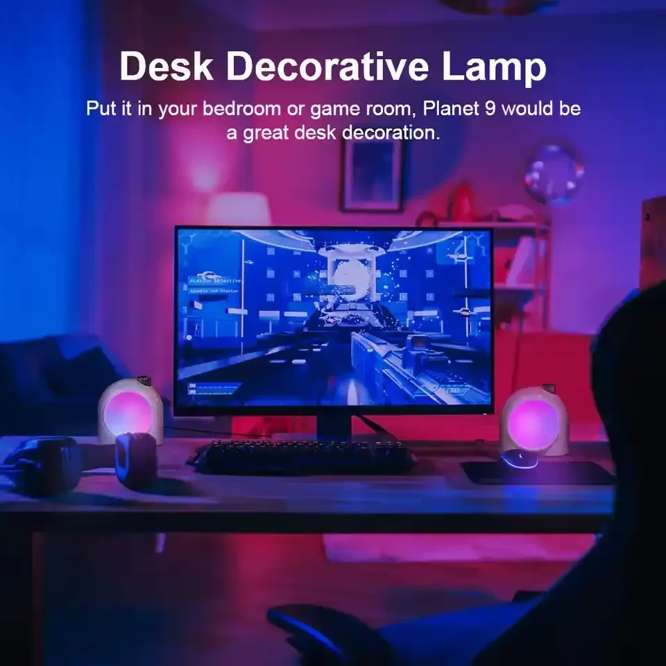 Divoom Planet-9 RGB Atmosphere Lamp - Image 5