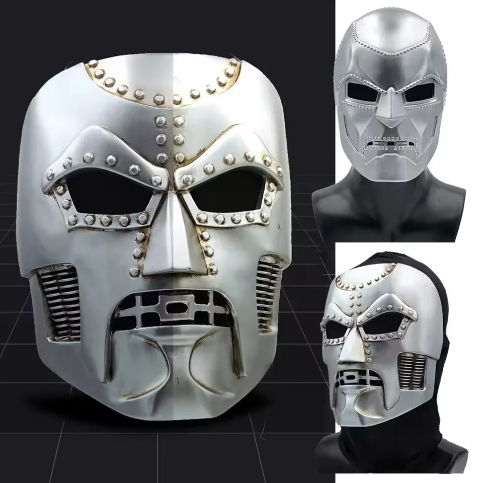 Doctor Doom Super Villain Mask - Image 2