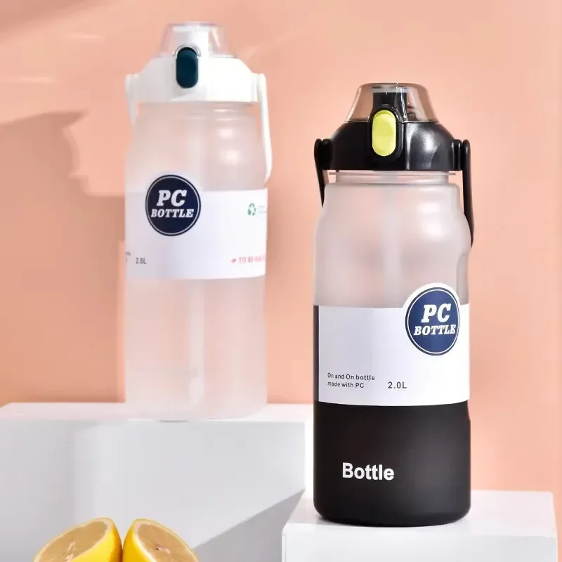 Dodge Tritan Frosted Water Bottle (2000 ml)