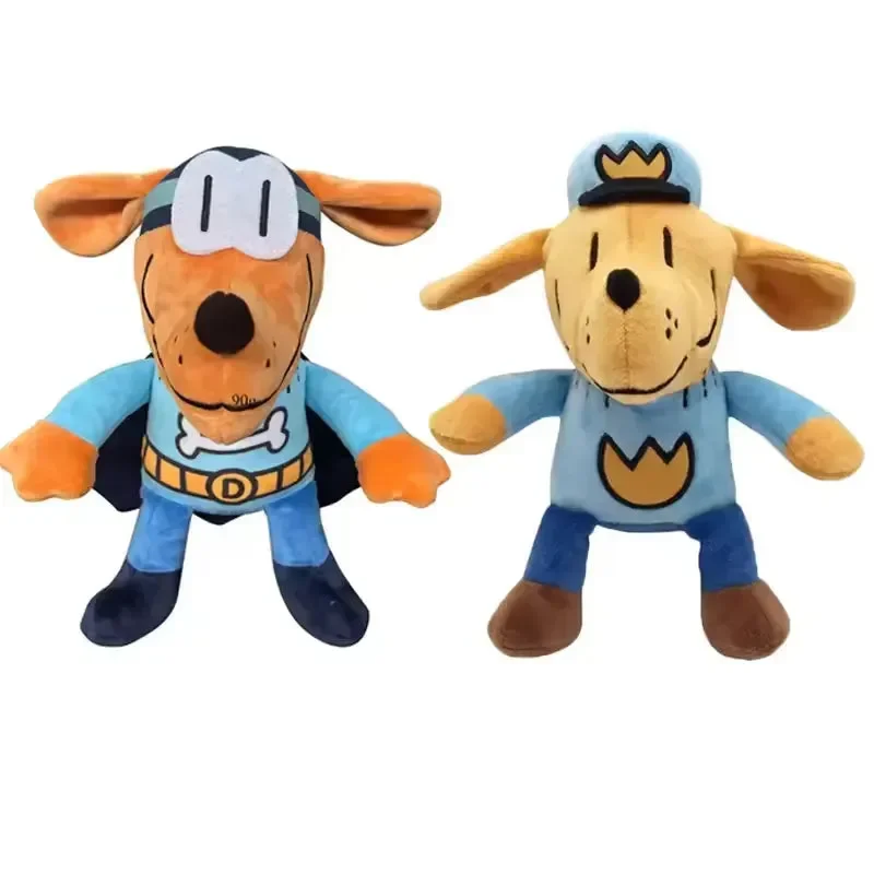 Dog Man & Petey Cat Plushie - Image 4