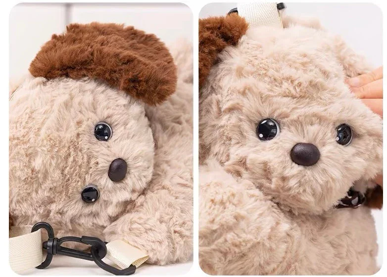 Dog Plush Culture Crossbody Bag - Image 10
