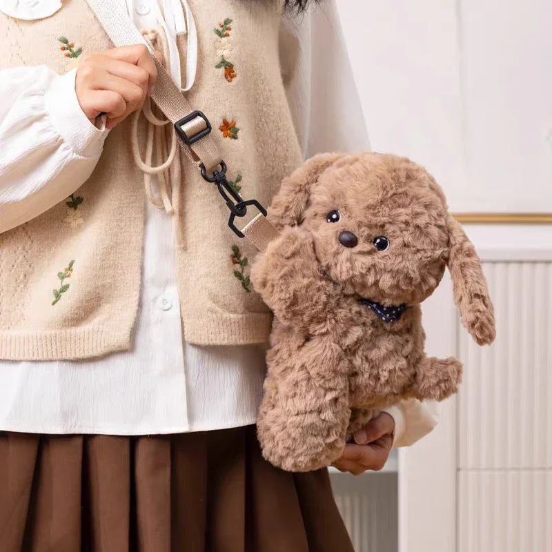 Dog Plush Culture Crossbody Bag - Image 2