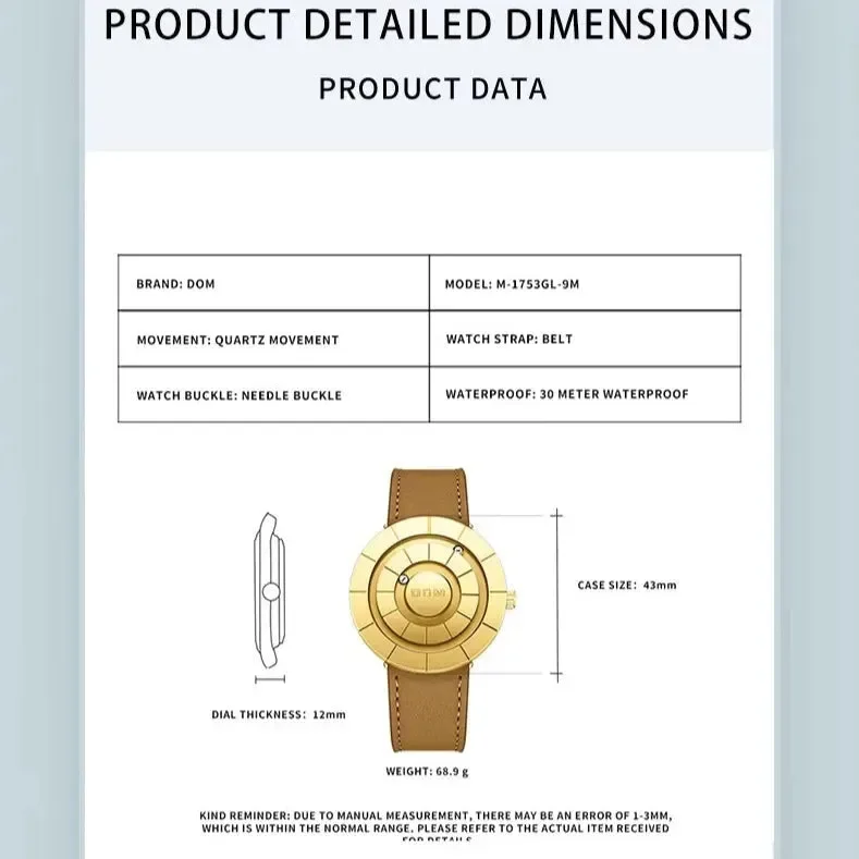 DOM Ecliptic Flow Magnetic Suspension Watch - Image 17