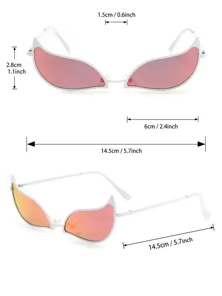 Donquixote Crimson Grin Sunglasses - Image 7