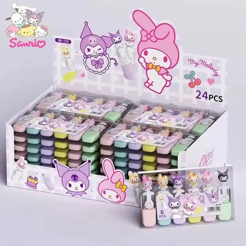 Doodle Delights Highlighter Pen (Set Of 6)
