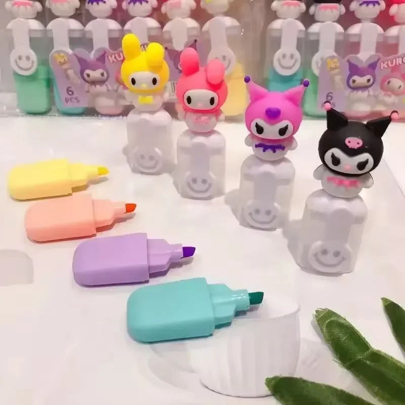 Doodle Delights Highlighter Pen (Set Of 6) - Image 3