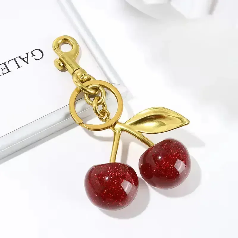 Double Cherry Delight Keychain