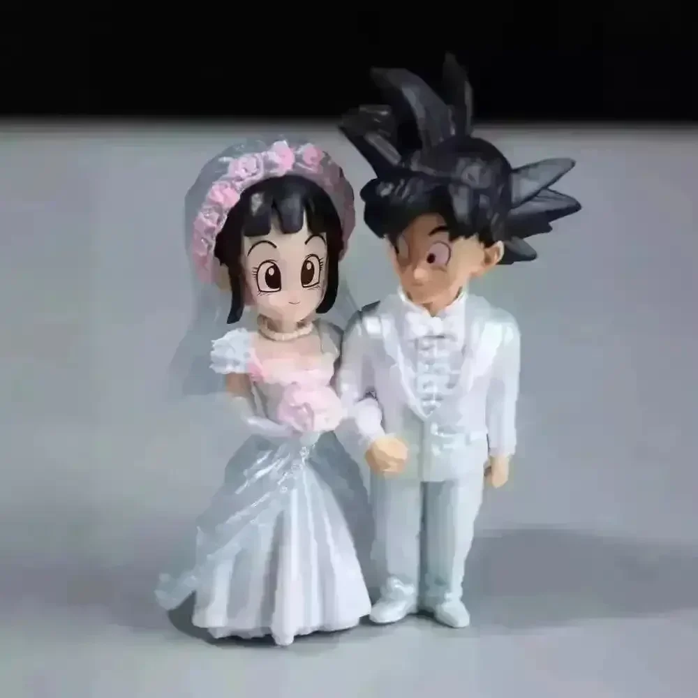 Dragon Ball Z Goku and Chi-Chi Wedding Action Figure (9 cm) - Image 3