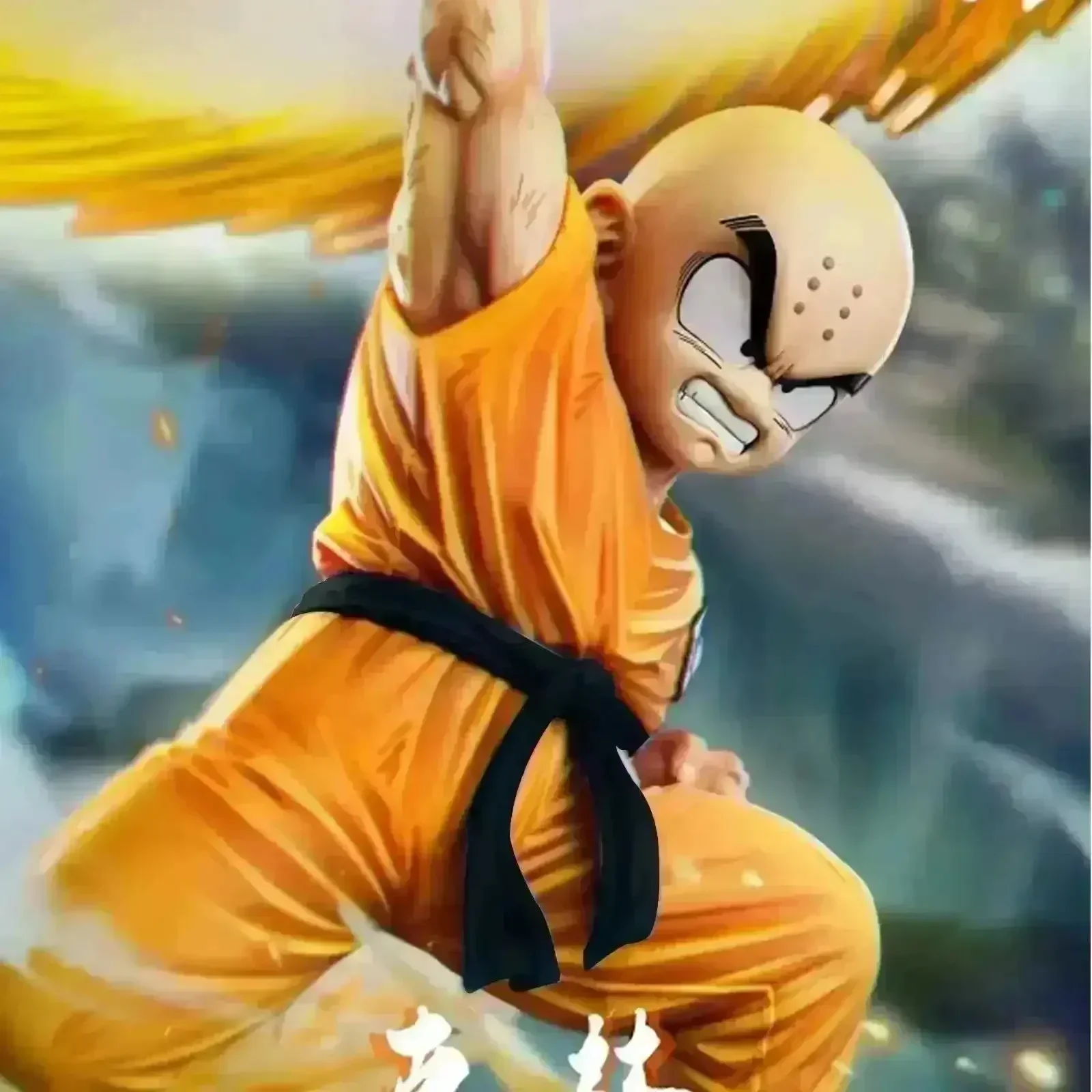 Dragon Ball Z Krillin Action Figure (20 cm) - Image 2