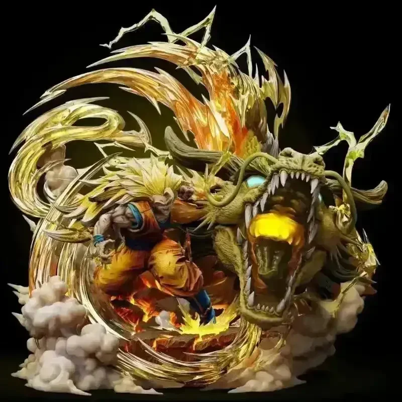 Dragon Ball Z Son Goku & Shenron Action Figurine (28 cm) - Image 6