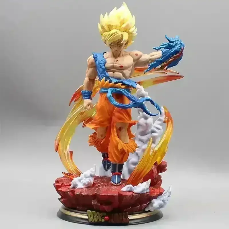 Dragon Ball Z Super Saiyan Son Goku Action Figurine (27 cm) - Image 2