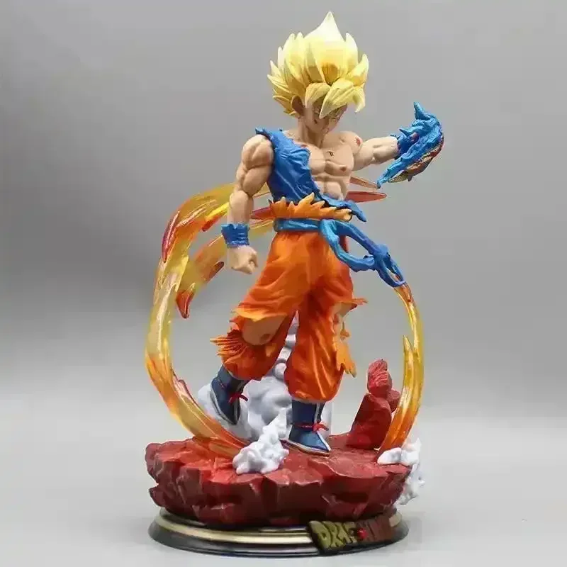 Dragon Ball Z Super Saiyan Son Goku Action Figurine (27 cm) - Image 6
