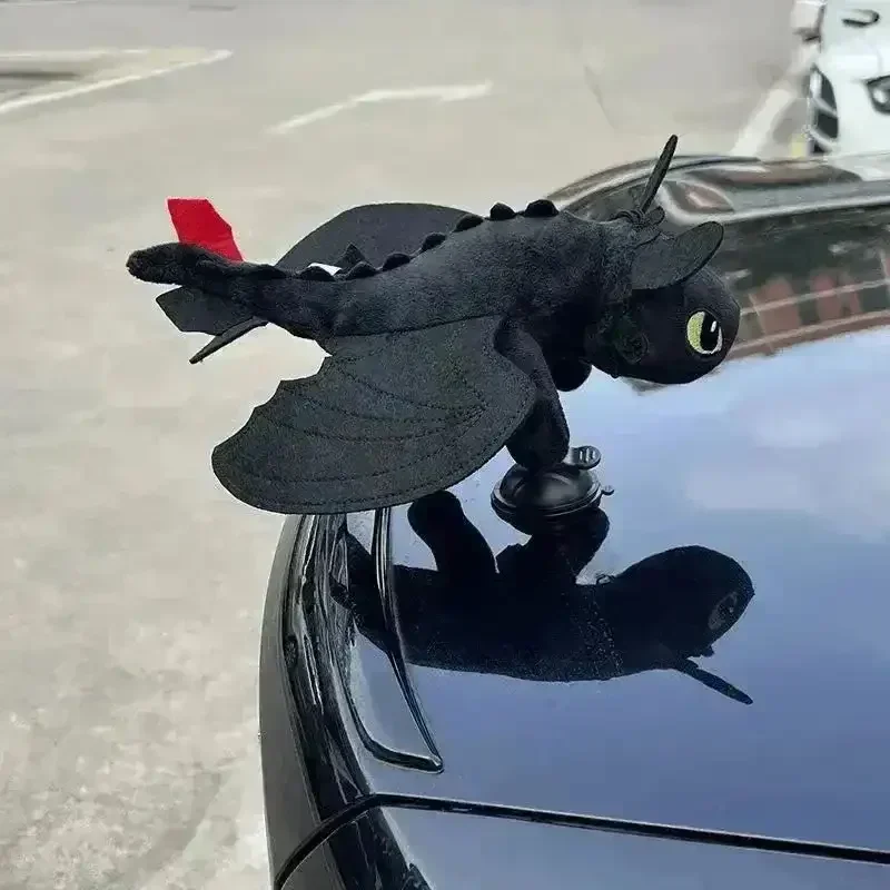 Dragon Glide Toothless Night Fury Plushie - Image 6