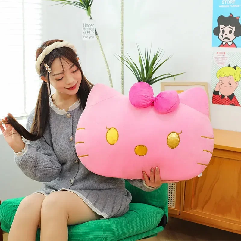 Dreamy Hello KT Face Plush Pillow - Image 3