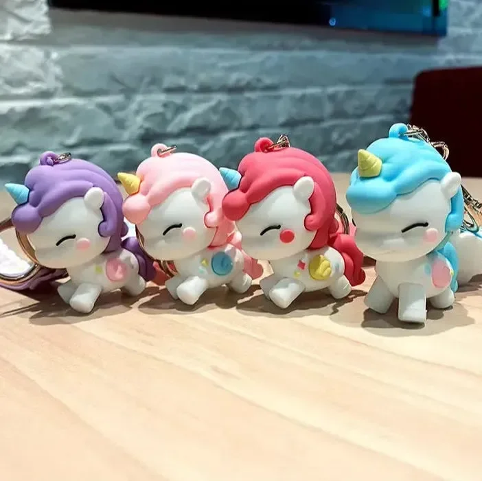 Dreamy Unicorn 3D Keychain - Image 2