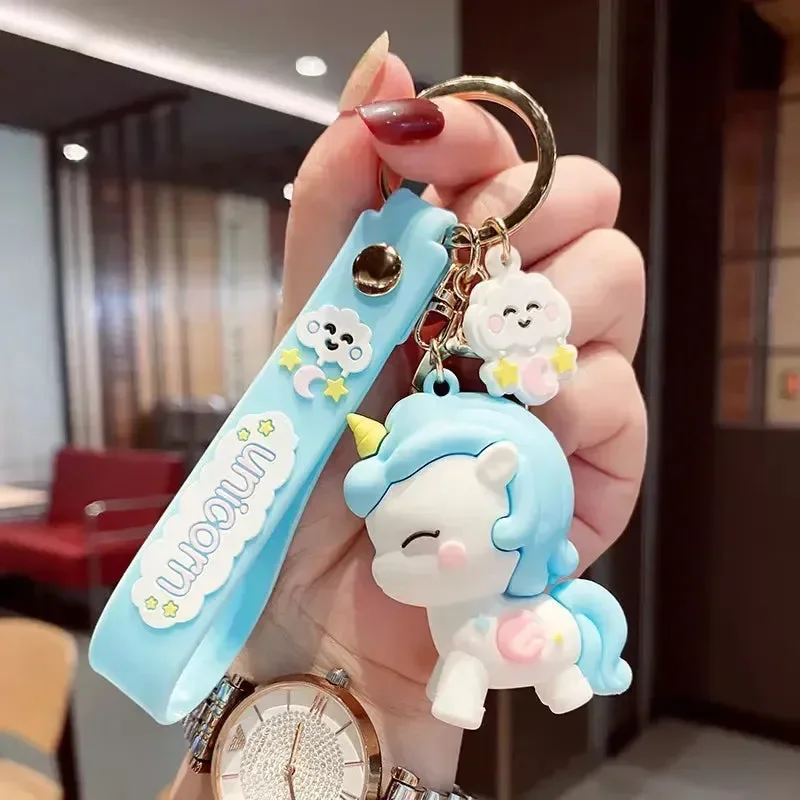 Dreamy Unicorn 3D Keychain - Image 4