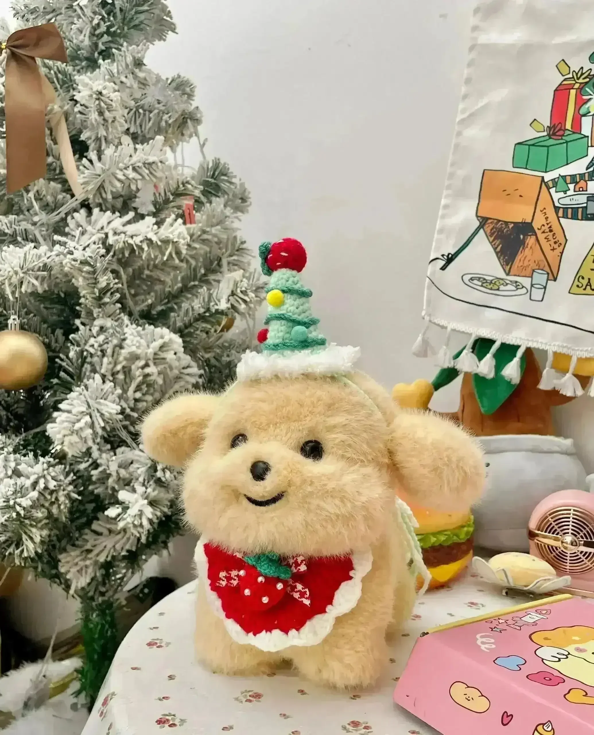 Dressed up Puppy Plushie (21 cm) - Image 17