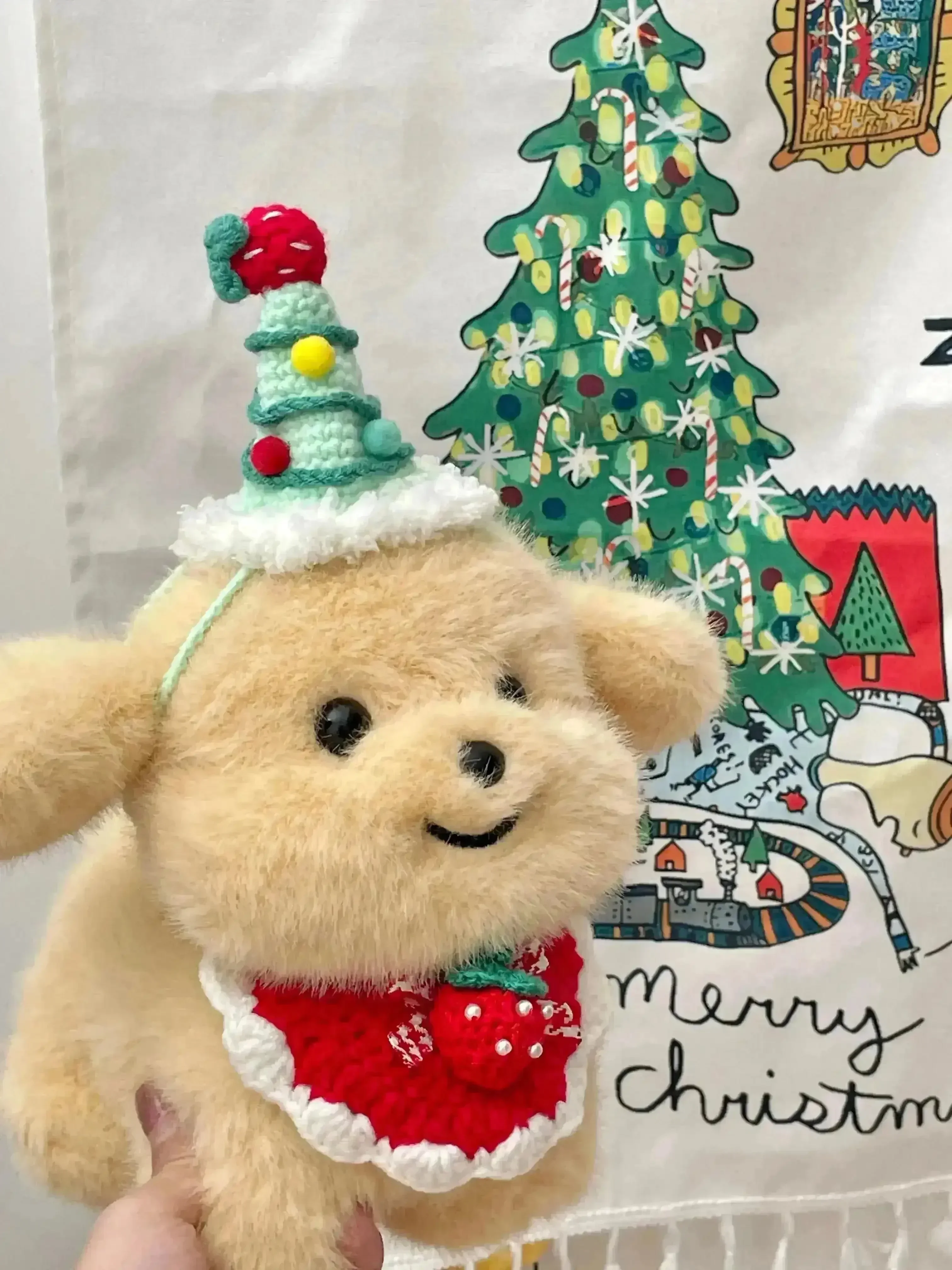 Dressed up Puppy Plushie (21 cm) - Image 18