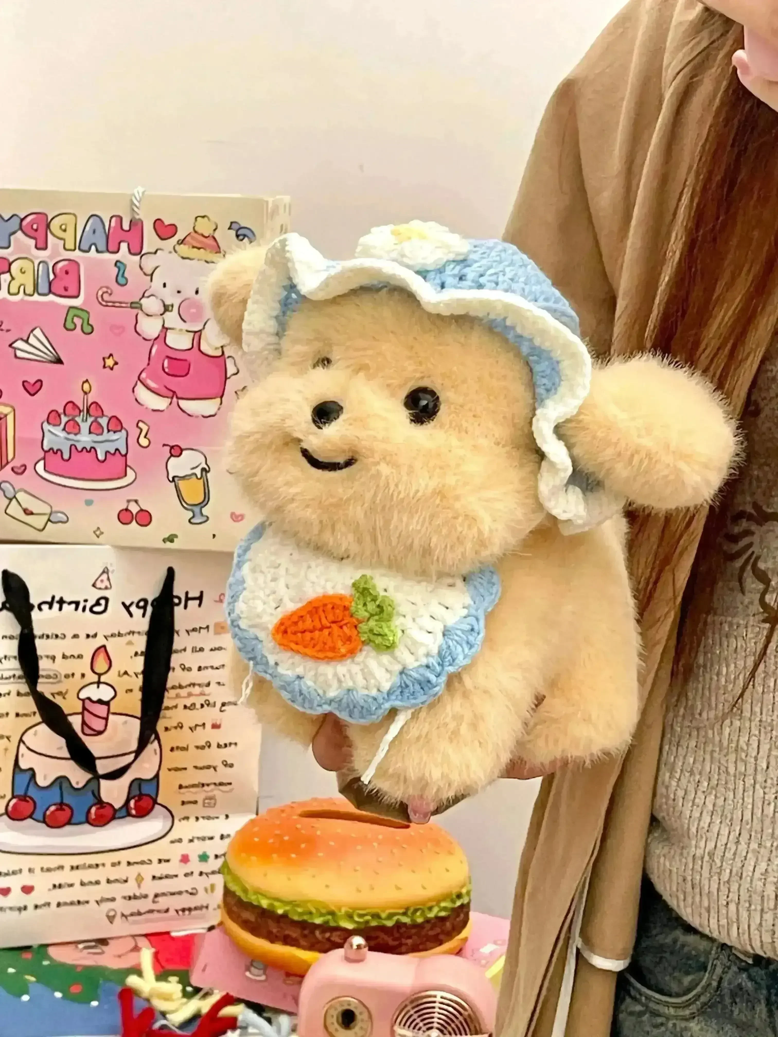 Dressed up Puppy Plushie (21 cm) - Image 20
