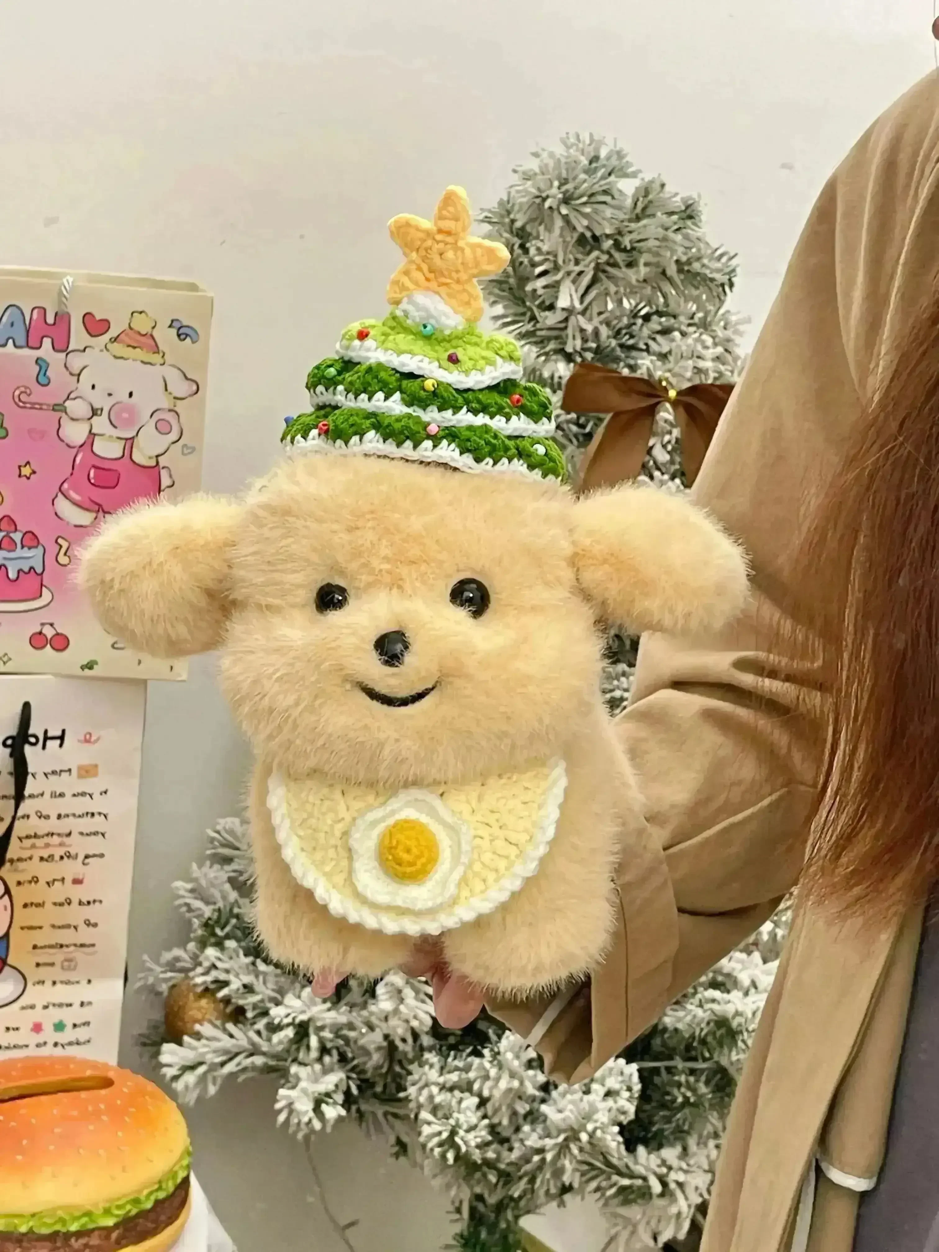 Dressed up Puppy Plushie (21 cm) - Image 24