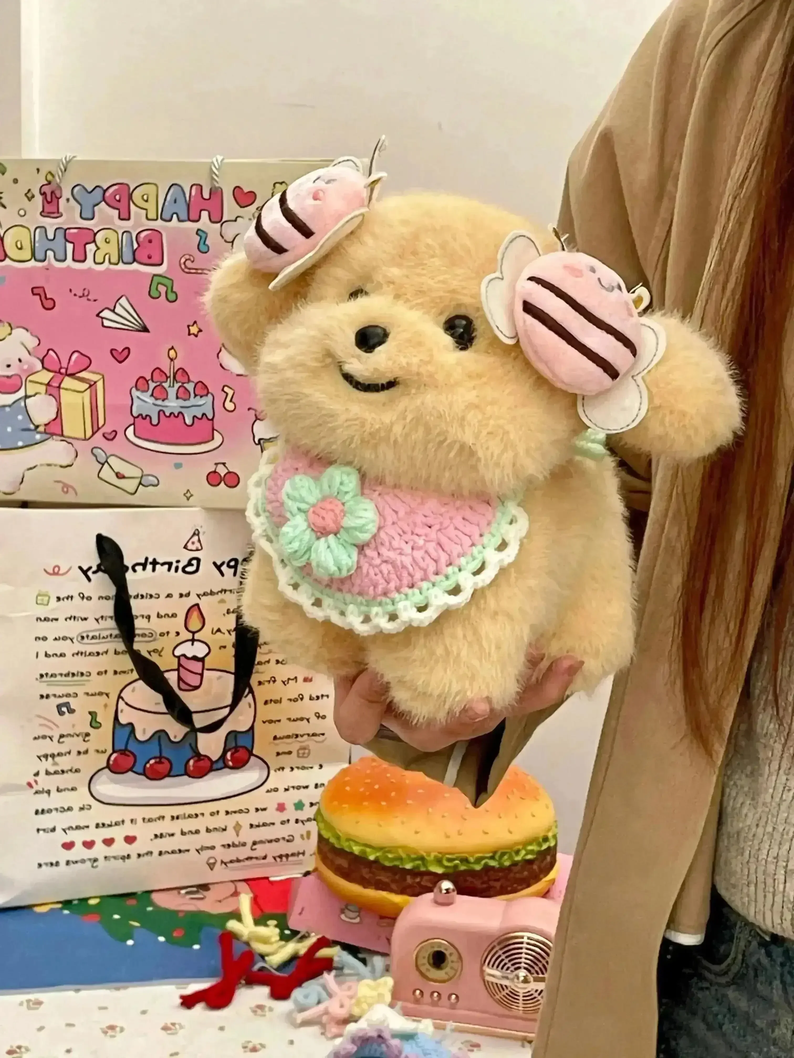 Dressed up Puppy Plushie (21 cm) - Image 26
