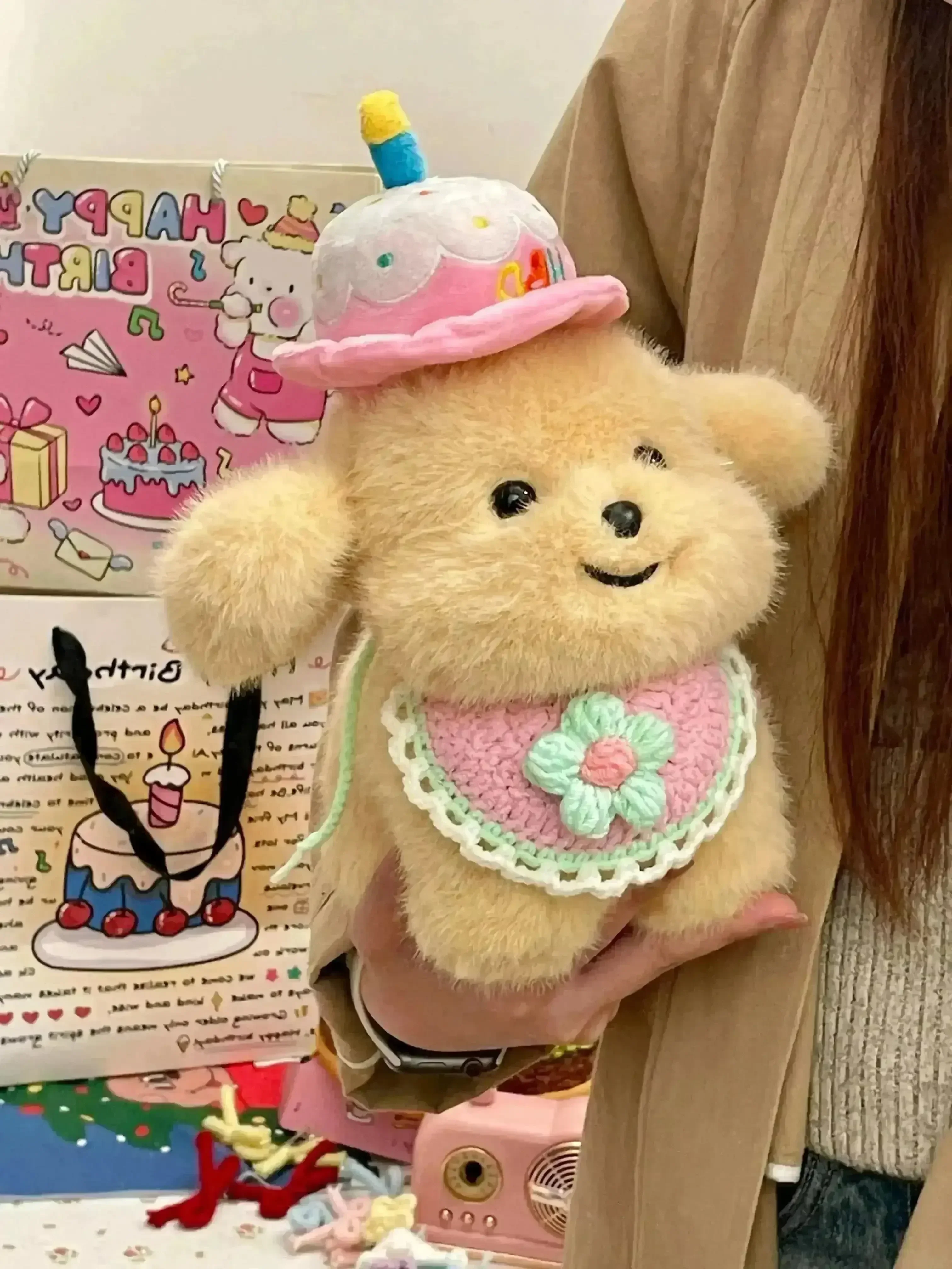 Dressed up Puppy Plushie (21 cm) - Image 27