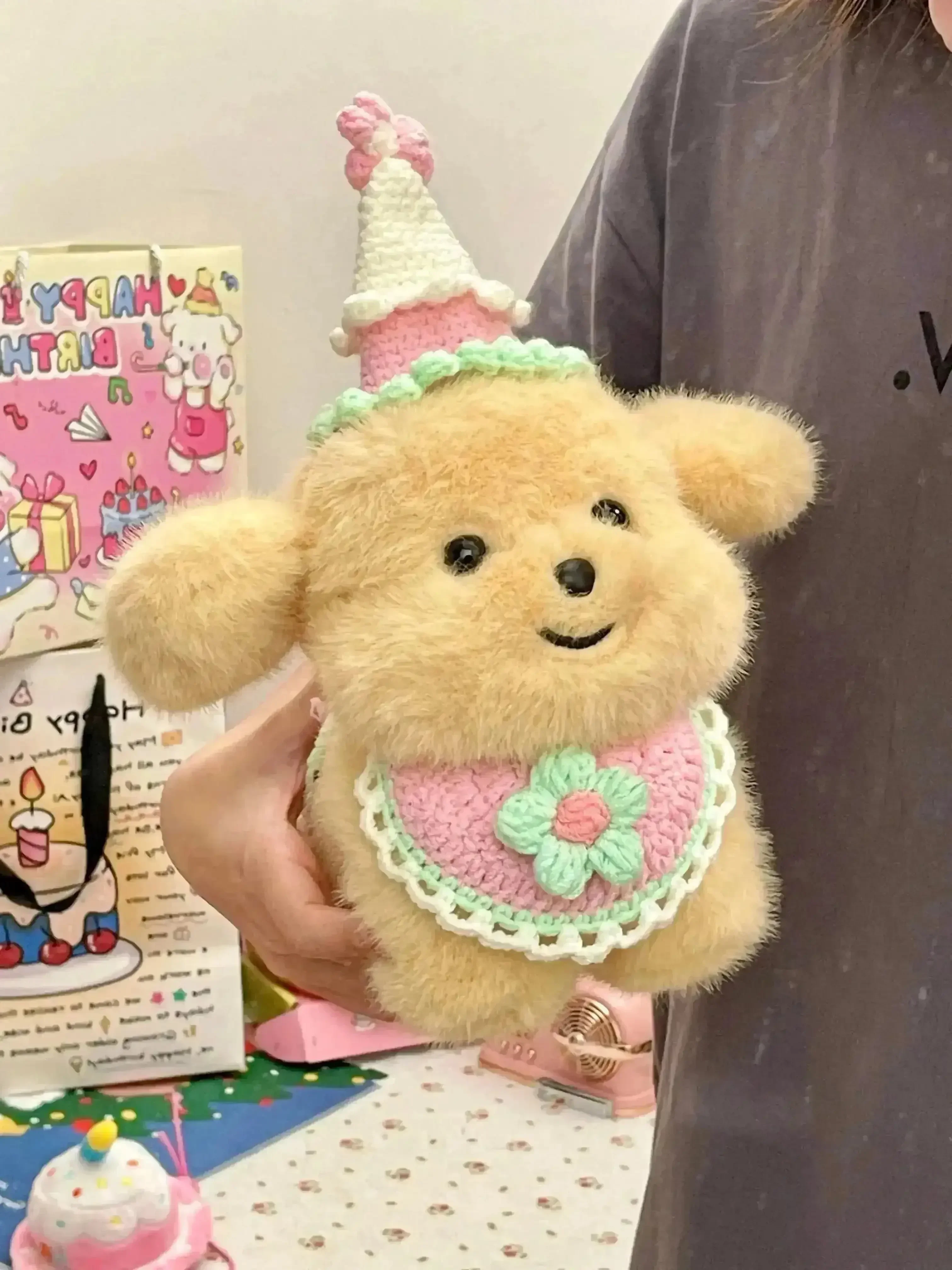 Dressed up Puppy Plushie (21 cm) - Image 32