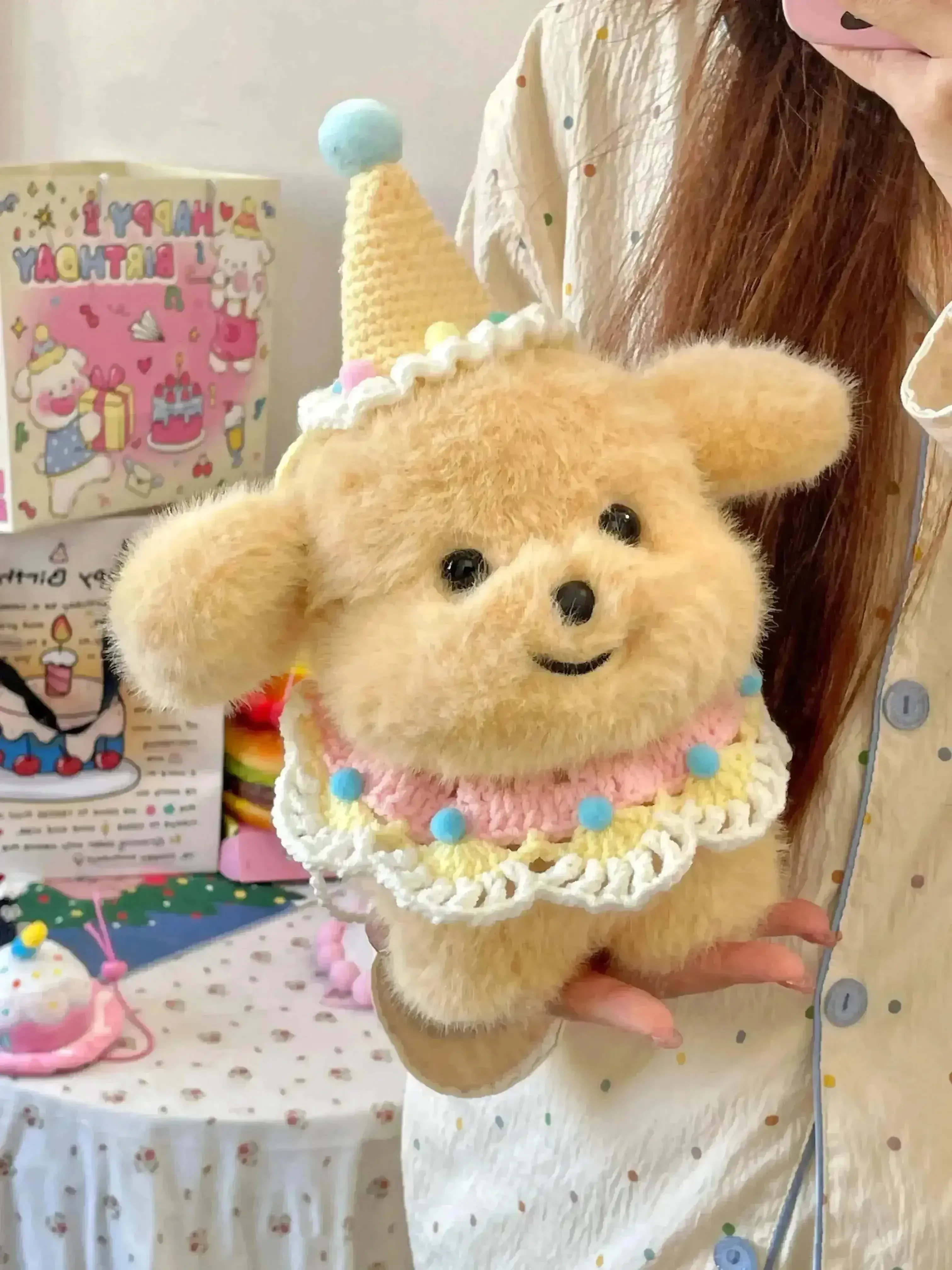 Dressed up Puppy Plushie (21 cm) - Image 33