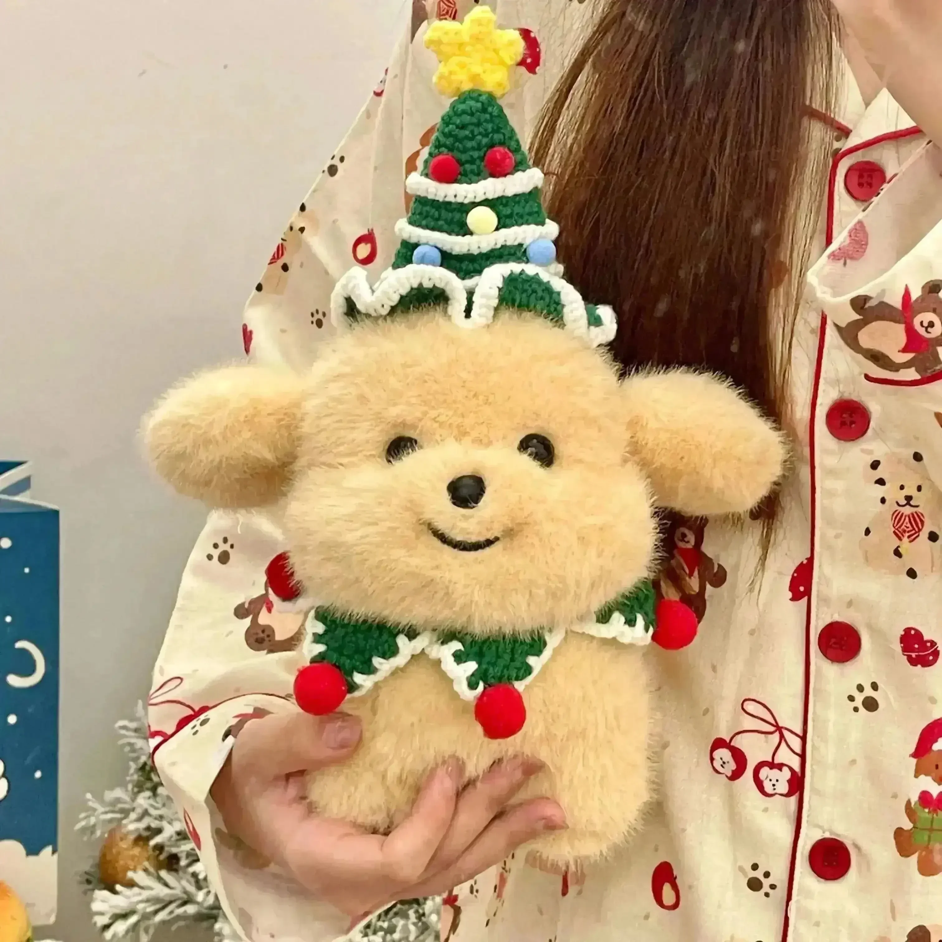 Dressed up Puppy Plushie (21 cm) - Image 4