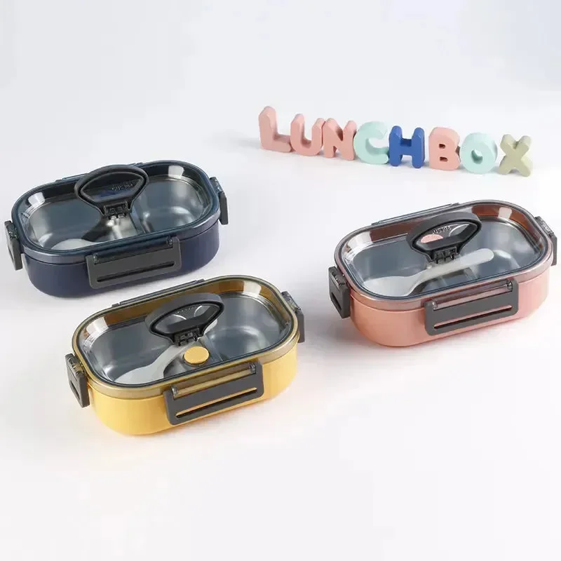 Duo Delight Stainless Steel Lunch Box (520 ml) - Image 3