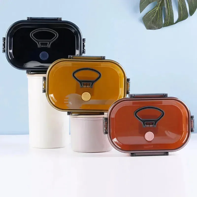 Duo Delight Stainless Steel Lunch Box (520 ml) - Image 4