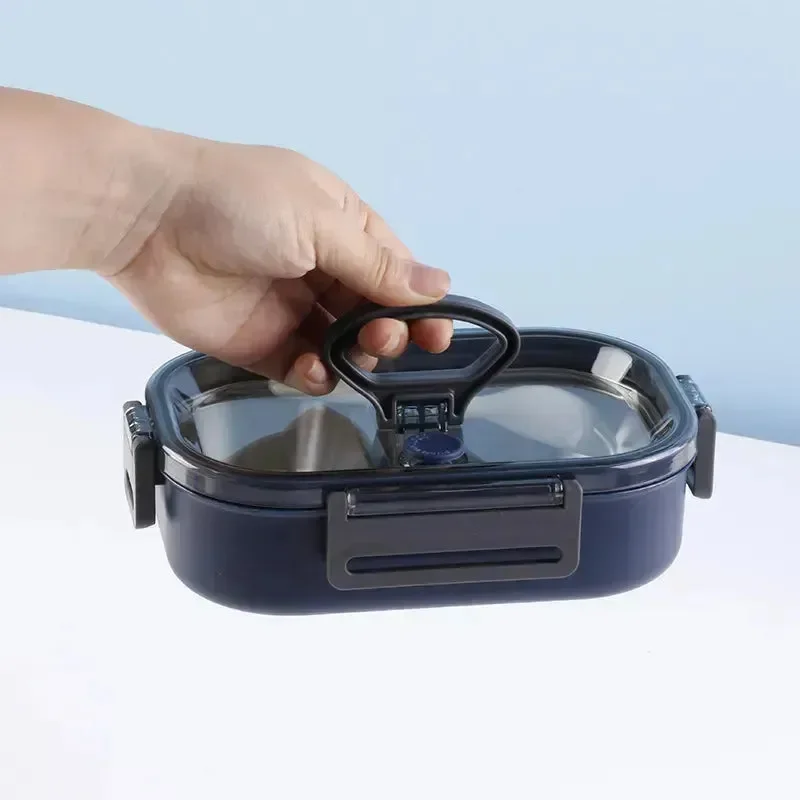 Duo Delight Stainless Steel Lunch Box (520 ml) - Image 6
